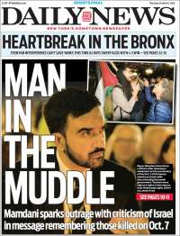 Portada de Daily News - New York (USA)