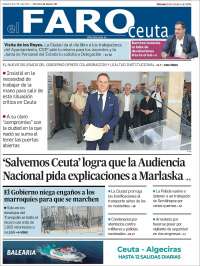 Portada de El Faro de Ceuta (Spain)