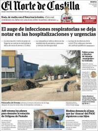Portada de Norte de Castilla - Segovia (Espa&ntilde;a)