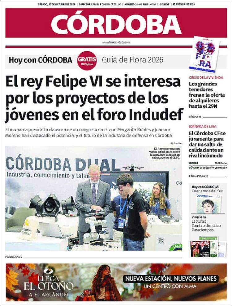Portada de Diario de Córdoba (Espa&ntilde;a)