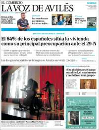 Portada de El Comercio - Avilés (Espa&ntilde;a)