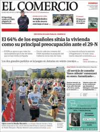 Portada de El Comercio - Gijón (Espa&ntilde;a)