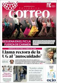Portada de Correo - El diario del Estado de Guanajuato (M&eacute;xico)