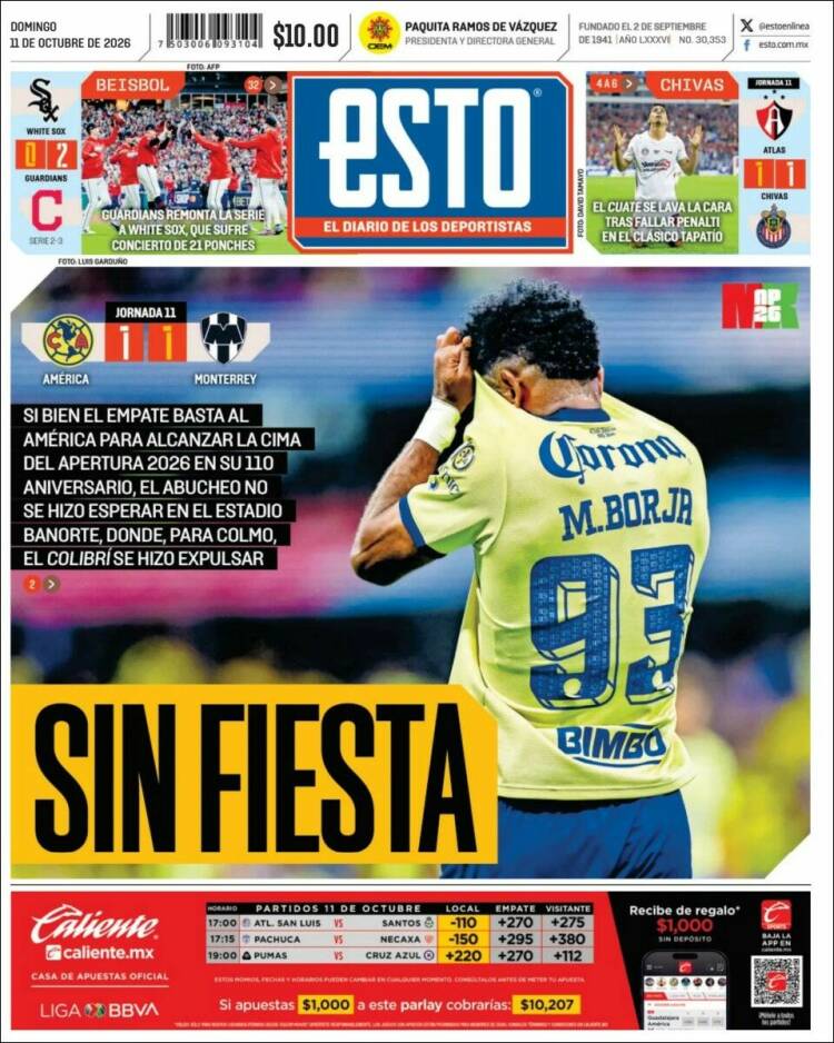 Portada de Esto (M&eacute;xico)