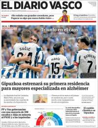 Portada de Diario Vasco (Espa&ntilde;a)