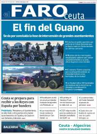 Portada de El Faro de Ceuta (Espa&ntilde;a)