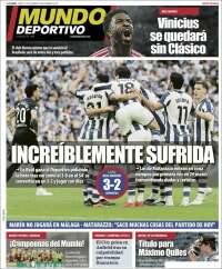 Portada de Mundo Deportivo Gipuzkoa (Espa&ntilde;a)