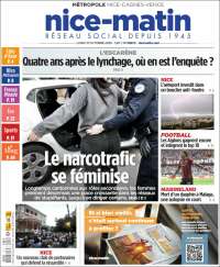 Portada de Nice-Matin (Francia)