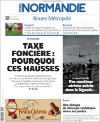 Portada de Paris Normandie (Francia)