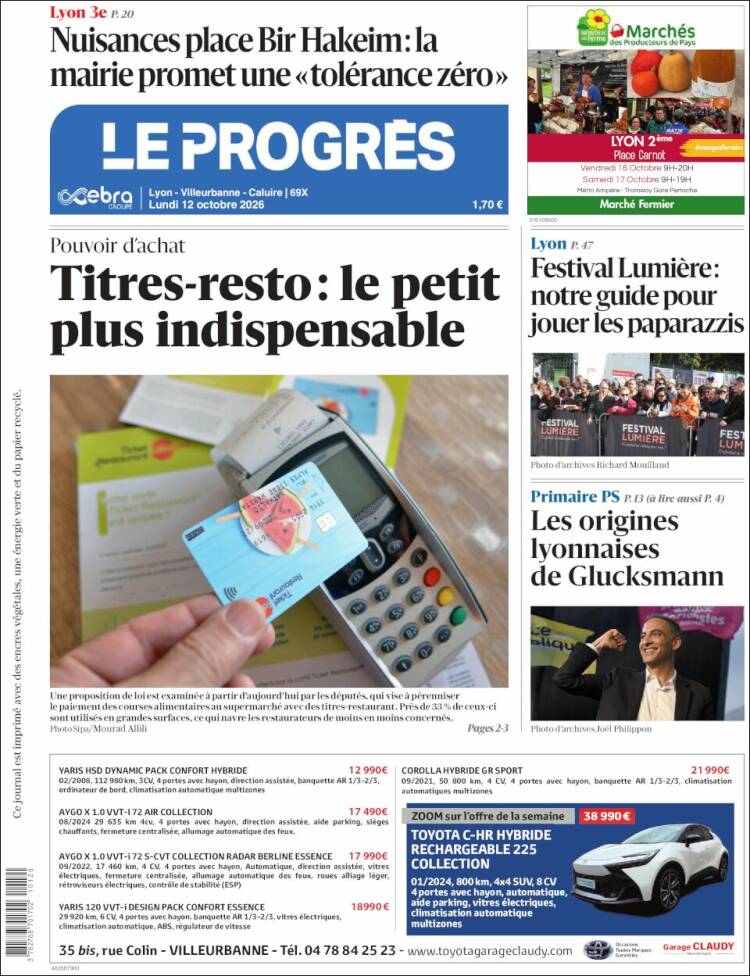 Portada de Progres de Fecamp (Francia)