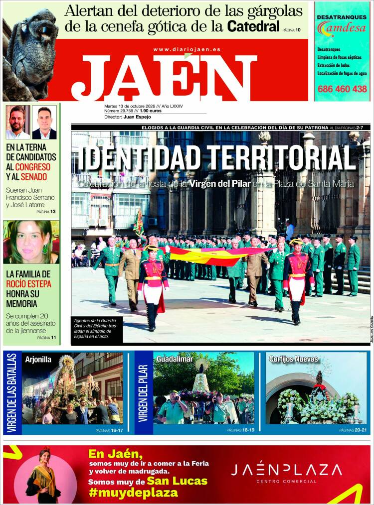Portada de Diario Jaén (Espa&ntilde;a)