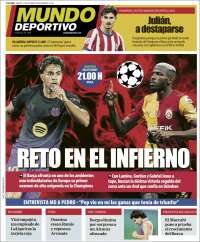 Portada de El Mundo Deportivo (Espa&ntilde;a)