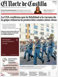 Portada de Norte de Castilla - Palencia (Espa&ntilde;a)