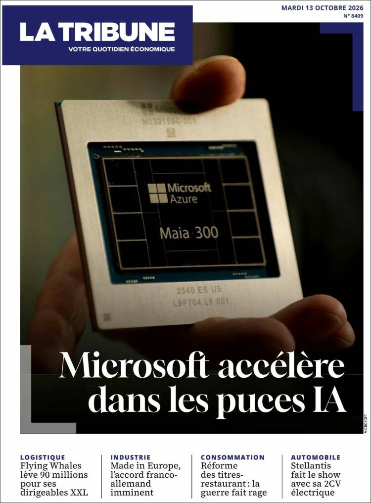 Portada de La Tribune (France)