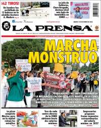 Portada de La Prensa (M&eacute;xico)