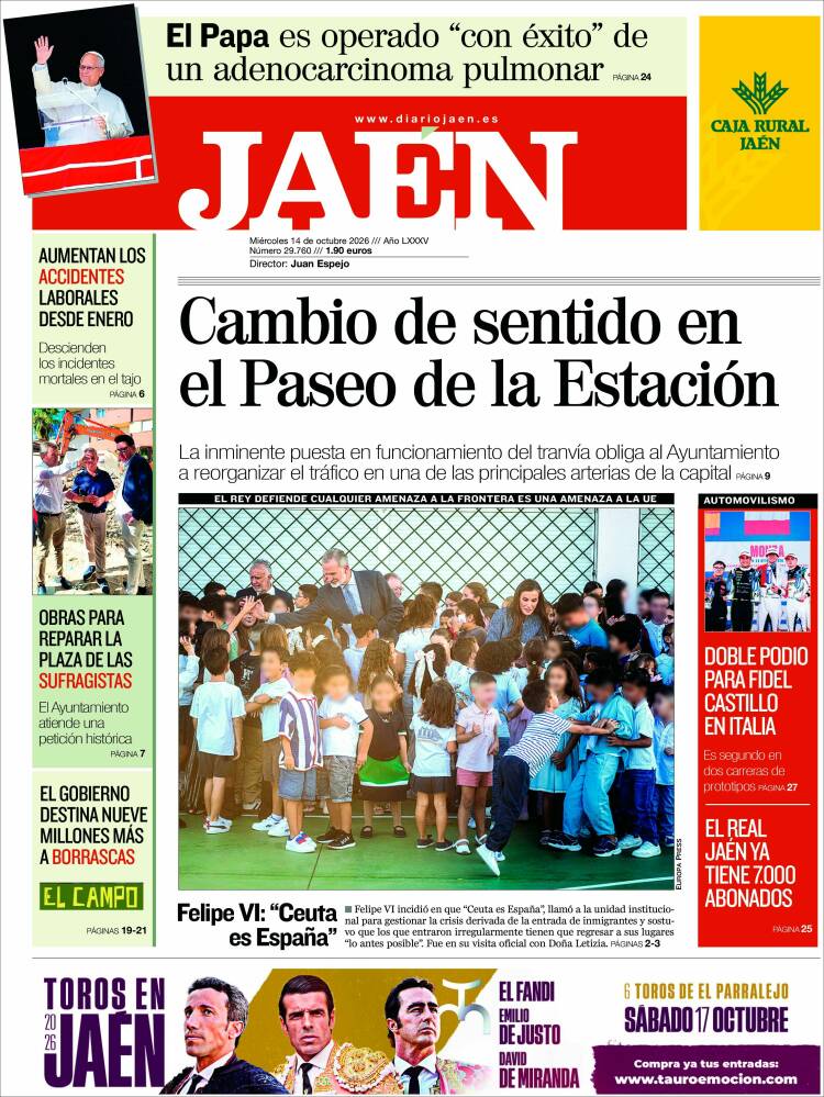Portada de Diario Jaén (Espa&ntilde;a)