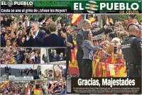 Portada de El Pueblo de Ceuta (Espa&ntilde;a)