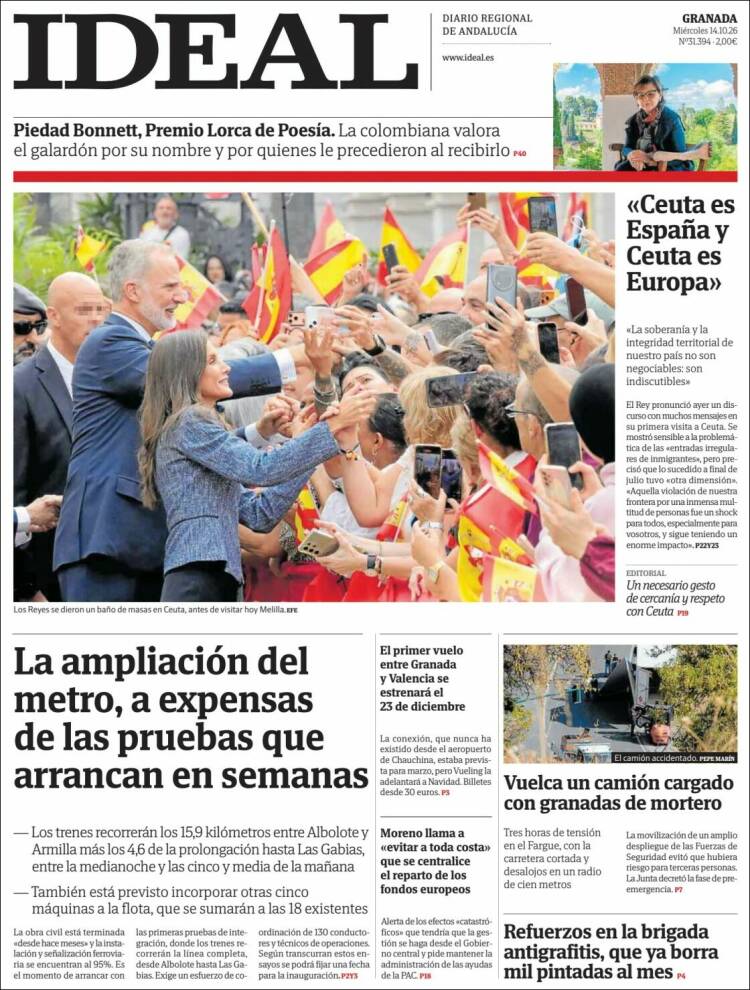 Portada de Ideal (Espa&ntilde;a)