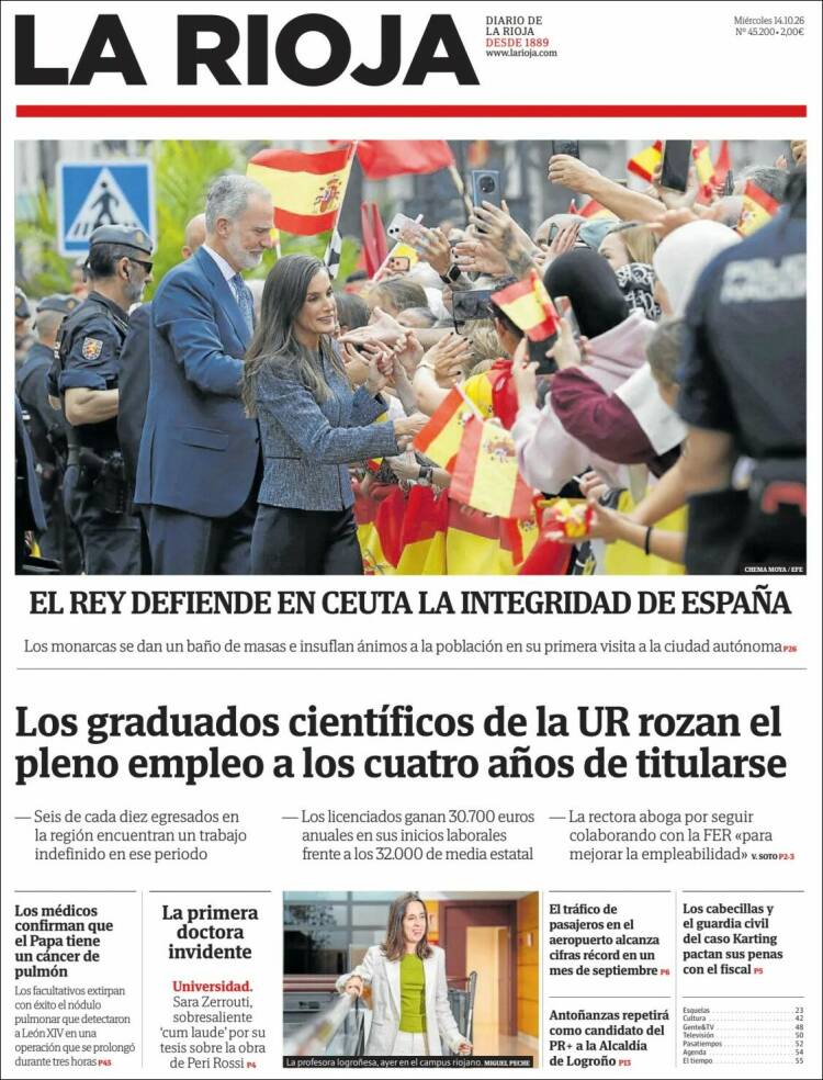 Portada de La Rioja (Espa&ntilde;a)