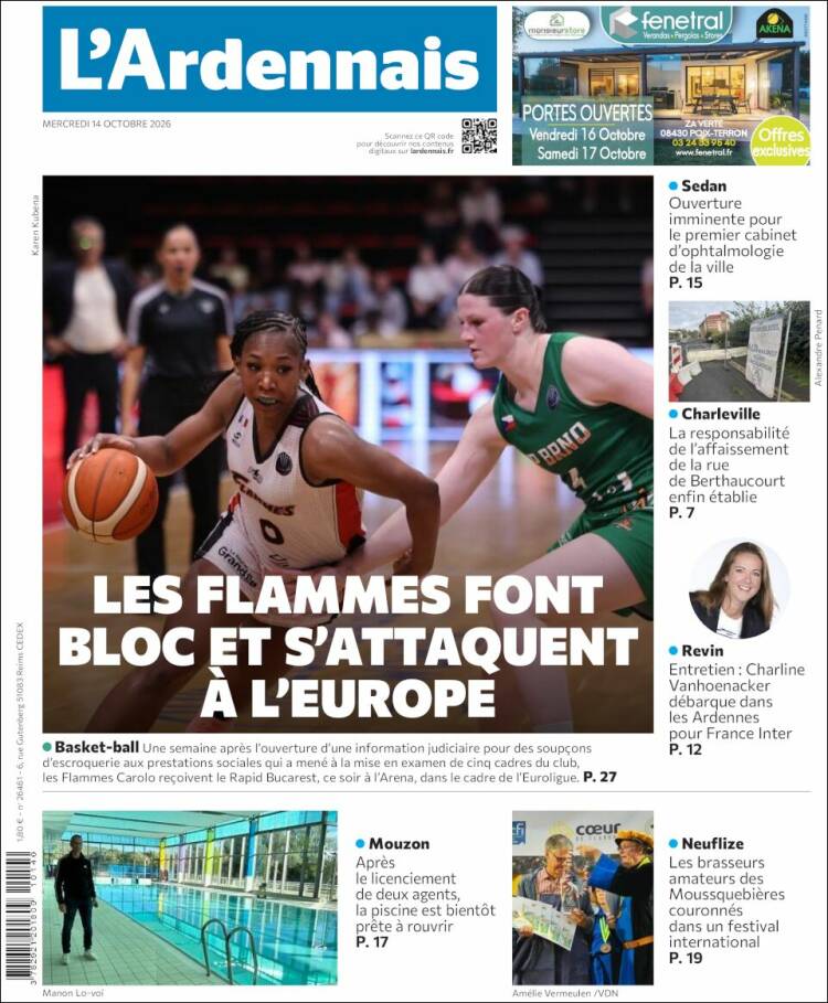 Portada de L'Ardenais (Francia)