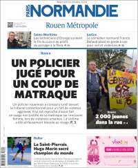 Portada de Paris Normandie (Francia)