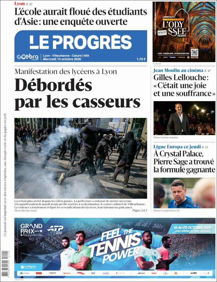 Portada de Progres de Fecamp (Francia)