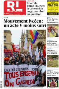 Portada de Le Republicain Lorrain (Francia)