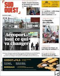 Portada de Sud Ouest (France)
