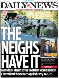 Portada de Daily News - New York (&Eacute;tats-Unis)