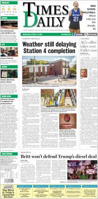 Portada de Times Daily (&Eacute;tats-Unis)