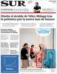 Portada de Diario el Sur (Espa&ntilde;a)