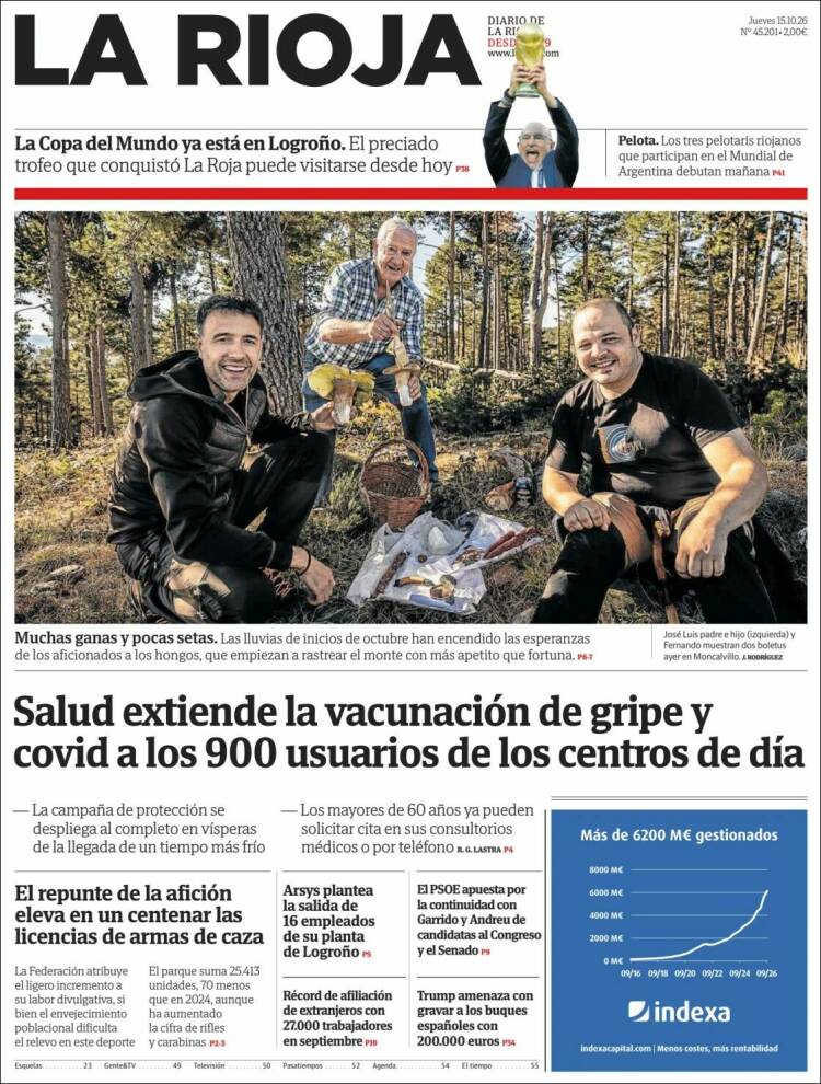 Portada de La Rioja (Espa&ntilde;a)