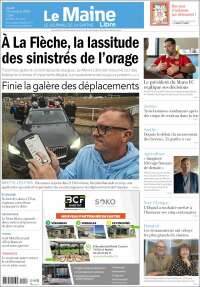 Portada de Le Maine Libre (Francia)