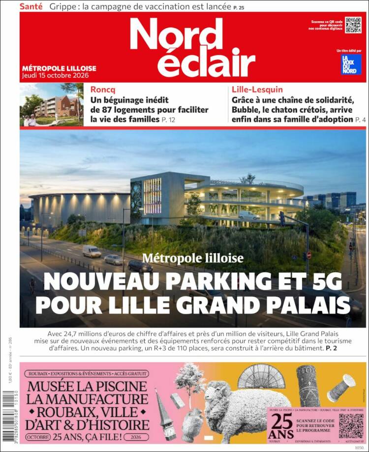 Portada de Nord Éclair (Francia)