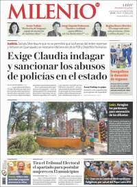 Portada de Milenio de León (M&eacute;xico)
