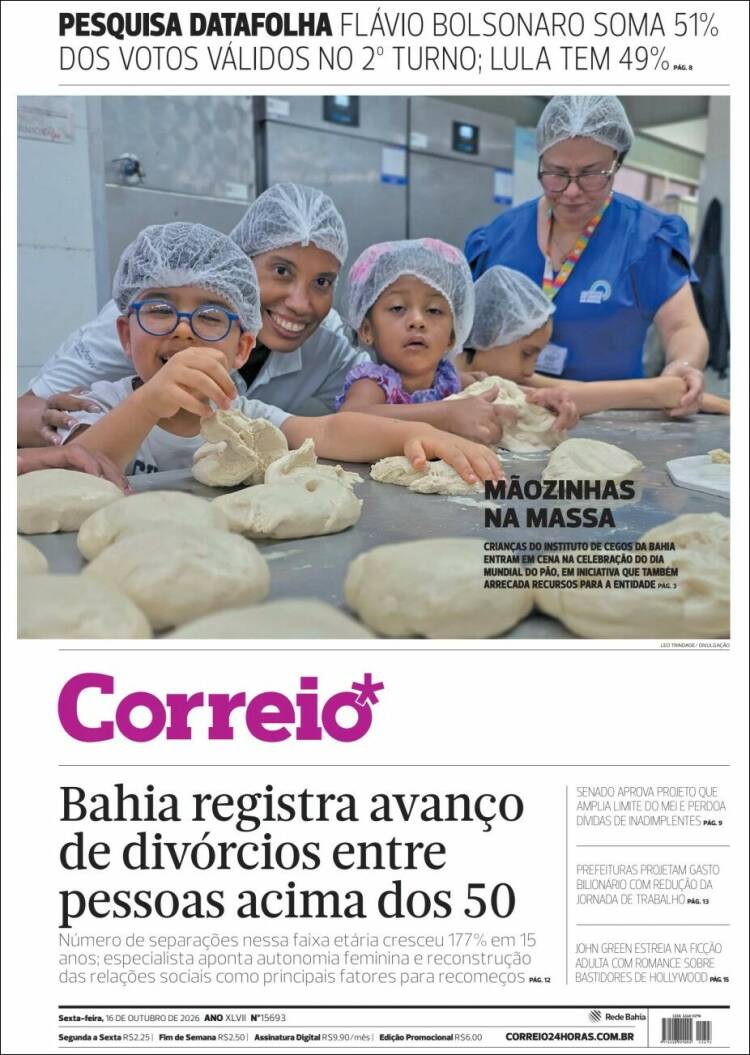 Portada de Correio* (Brasil)