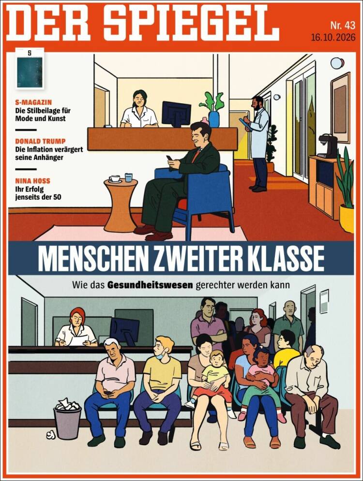 Portada de Der Spiegel (Alemania)