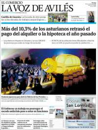 Portada de El Comercio - Avilés (Espa&ntilde;a)