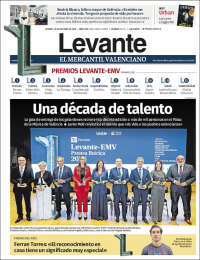 Portada de Levante (Espa&ntilde;a)