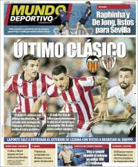 Portada de Mundo Deportivo Bizkaia (Espa&ntilde;a)