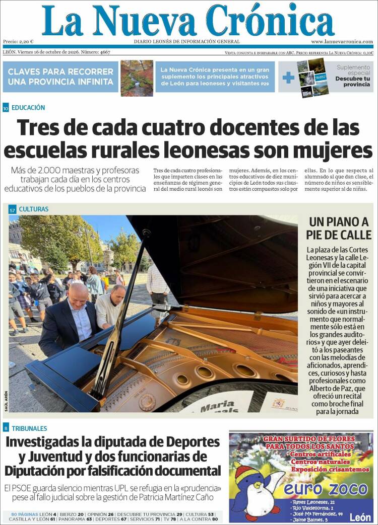 Portada de La Nueva Crónica (Espa&ntilde;a)