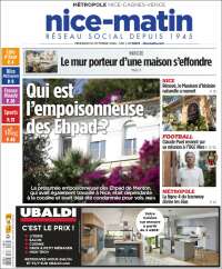 Portada de Nice-Matin (France)