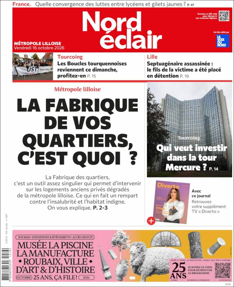 Portada de Nord Éclair (Francia)