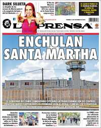 Portada de La Prensa (M&eacute;xico)