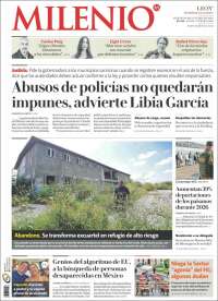 Portada de Milenio de León (M&eacute;xico)