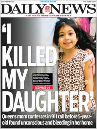 Portada de Daily News - New York (USA)
