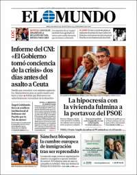 Portada de El Mundo (Spain)