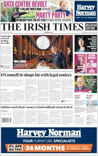 Portada de Irish Times (Ireland)