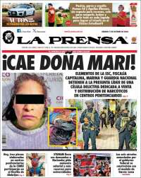Portada de La Prensa (Mexico)