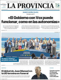 Portada de La Provincia (Espa&ntilde;a)